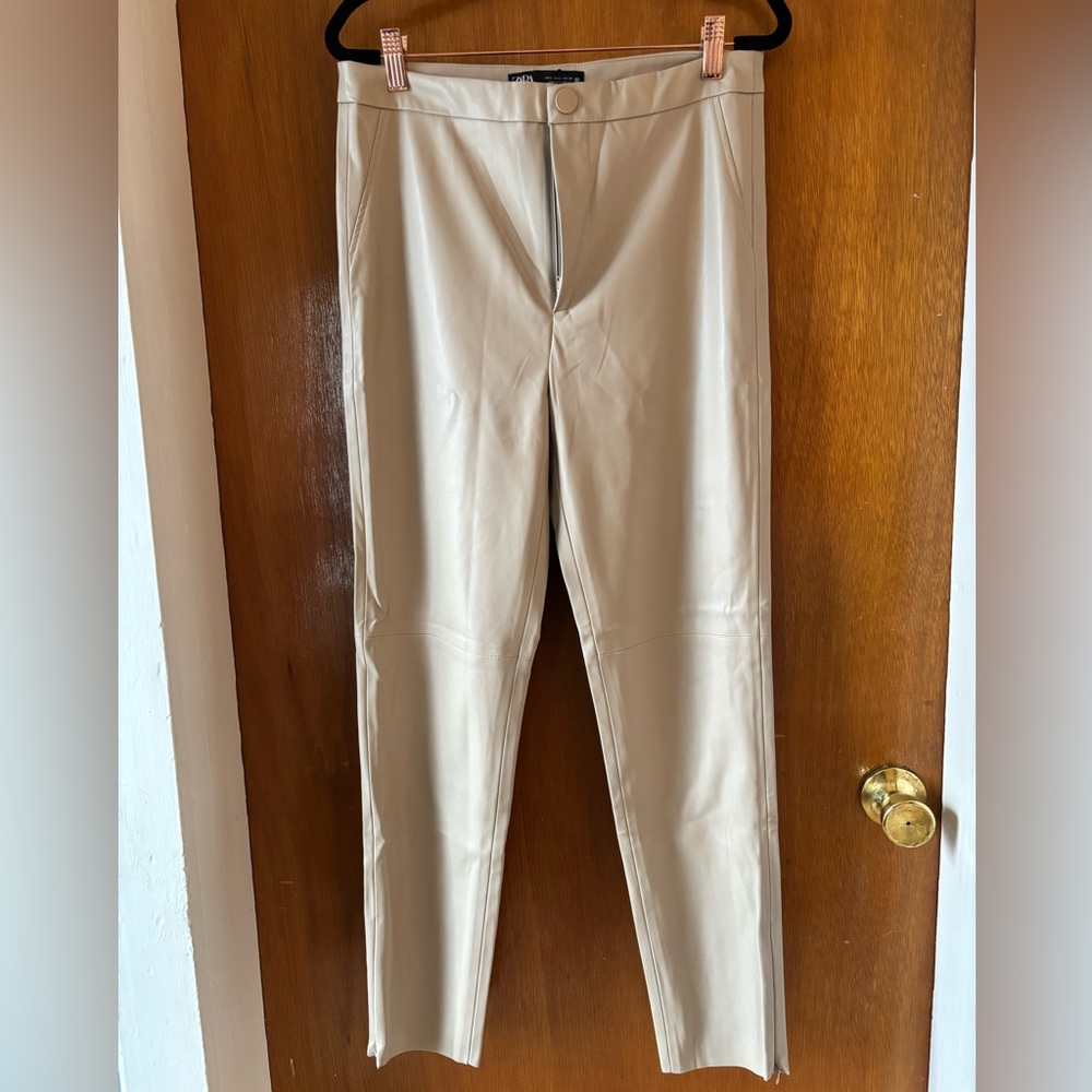 Zara Cream Skinny Pants